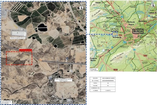 Zona donde se instalará la planta de biometano de PreZero.