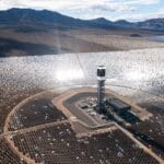 Planta de energía solar térmica de Ivanpah.