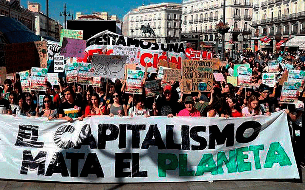 El capitalismo mata el planeta.