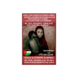 Programación de la vigilia en la Glorieta de Murcia en solidaridad con Palestina.