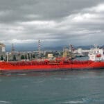 El Barco sionista israelí TRANS TIND atracó en Cartagena con mercancías procedentes de la Cisjordania Ocupada.