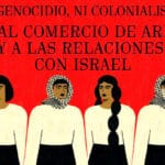 Manifestación en Murcia por Palestina y por el fin del comercio de armas y relaciones con Israel.